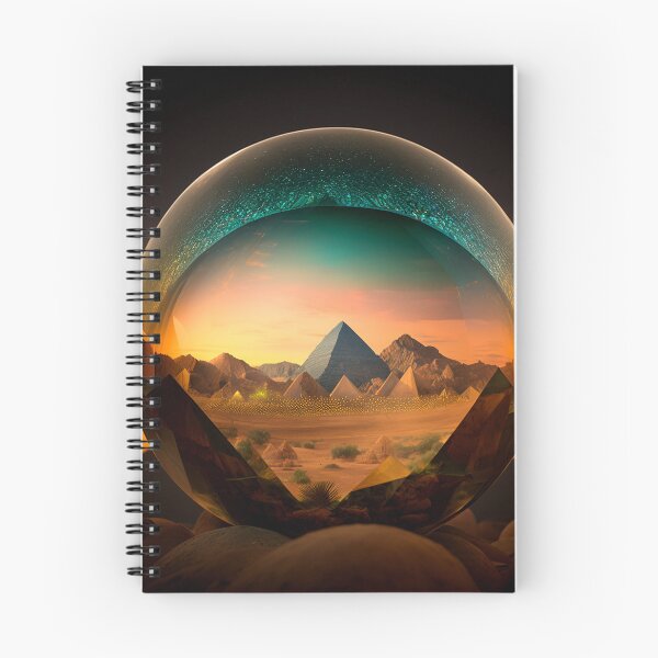 Item preview, Fantasy Landscape Art, The Lost Pyramids designed and sold by Fantasy Masterpiece.
