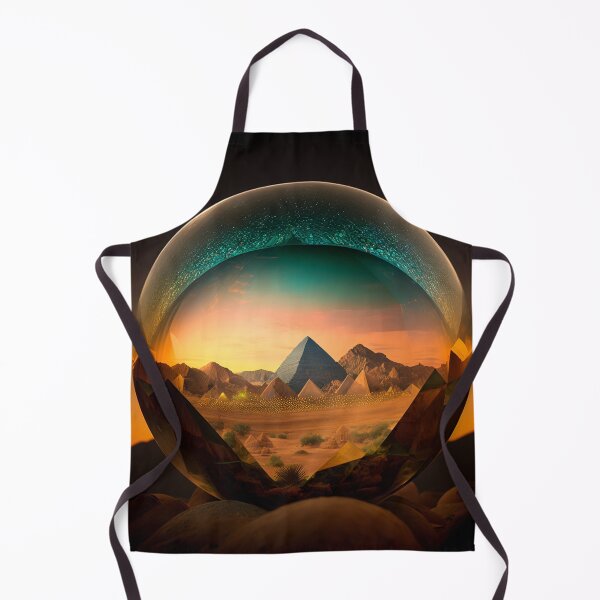 Item preview, Fantasy Landscape Art, The Lost Pyramids designed and sold by Fantasy Masterpiece.