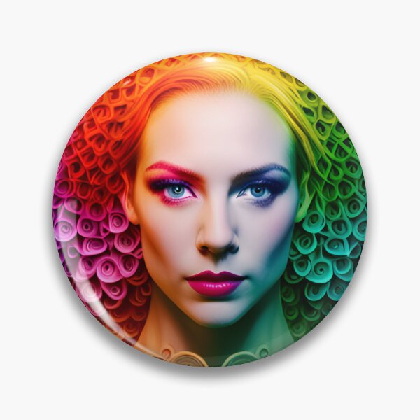 Item preview, Female Rainbow Peacock Coiffure designed and sold by ptosis.