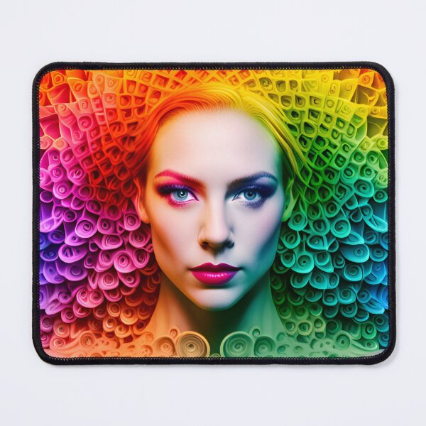 Item preview, Female Rainbow Peacock Coiffure designed and sold by ptosis.