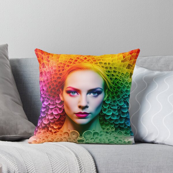 Item preview, Female Rainbow Peacock Coiffure designed and sold by ptosis.