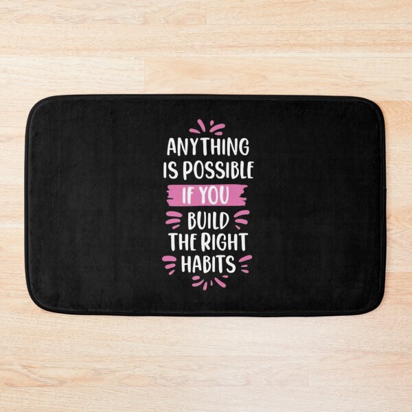 Item preview, anything is possible if you build the right habits. designed and sold by MostafaMokhtar.