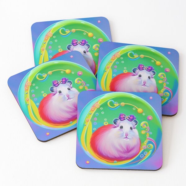 Item preview, Hampster in a rainbow bubble designed and sold by Earth Nature Creations.