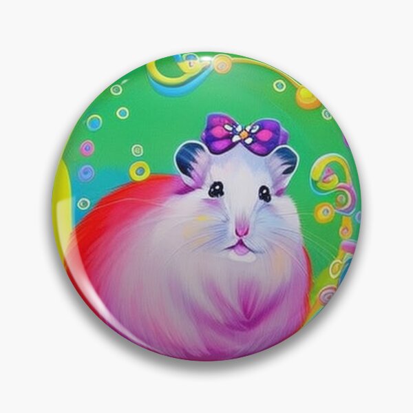 Item preview, Hampster in a rainbow bubble designed and sold by Earth Nature Creations.