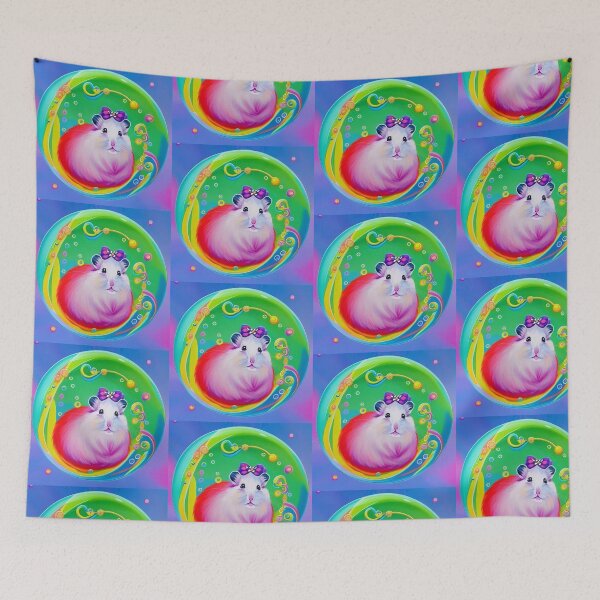Item preview, Hampster in a rainbow bubble designed and sold by Earth Nature Creations.
