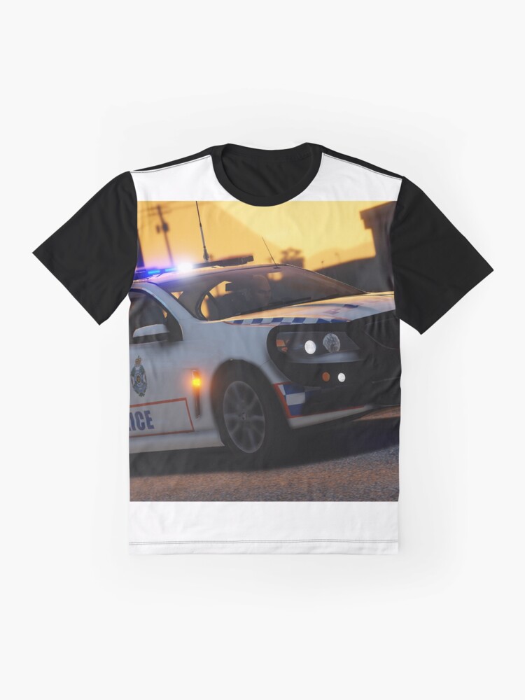 Thumbnail 4 of 5, Graphic T-Shirt, QPS Holden Commodore At Sunset designed and sold by darkmyre.