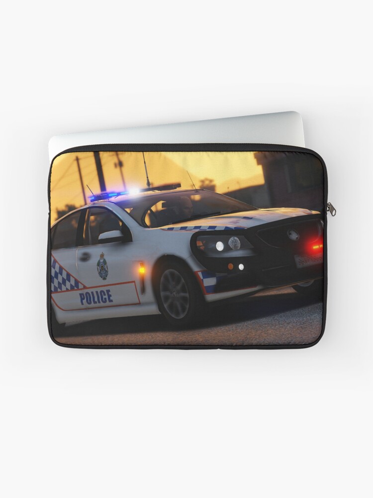 Thumbnail 1 of 2, Laptop Sleeve, QPS Holden Commodore At Sunset designed and sold by darkmyre.