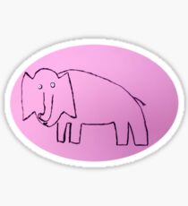 Éléphant - Martin Boisvert Sticker
