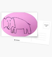 Éléphant - Martin Boisvert Postcards