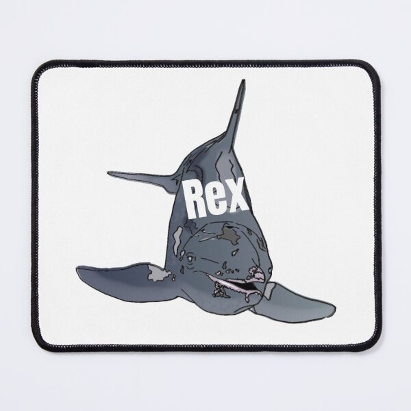 Item preview, The Jurassic T-Rex Rough Toothed Dolphin Name Plate Series  designed and sold by Allysha Lazar.