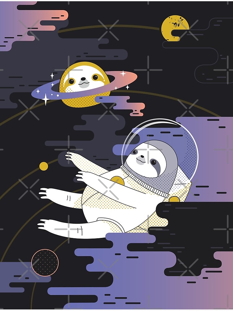 Planet Sloth by Miri-Noristudio
