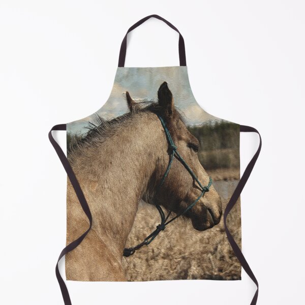 Item preview, Buckskin Horse overlooking Pond designed and sold by NaturePrints.