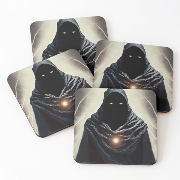 Item preview, Ancient god of darkness with black hooded cape faceless designed and sold by Lefteris Betsis.