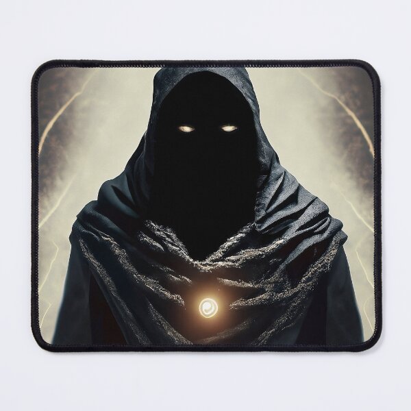 Item preview, Ancient god of darkness with black hooded cape faceless designed and sold by Lefteris Betsis.