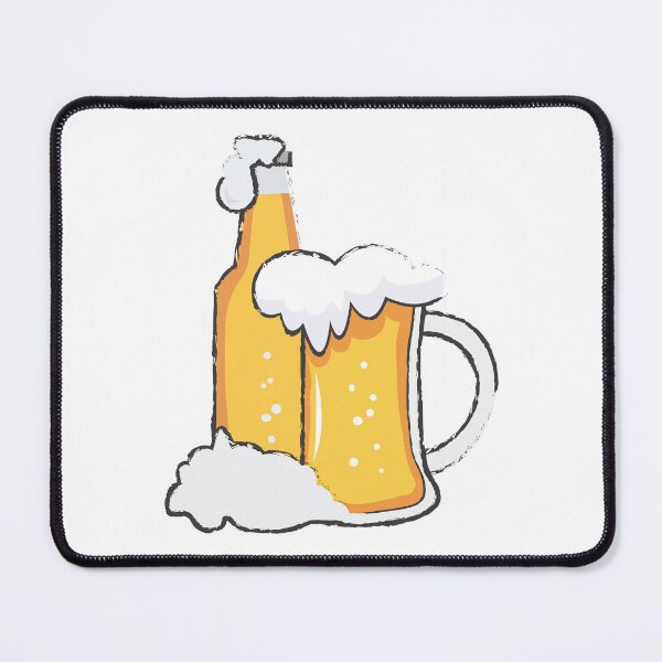 Item preview, vintage retro beer vector illustration designed and sold by AtonuHaque.