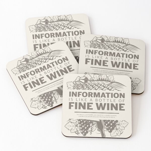 Item preview, Information, Greg, is like a bottle of fine wine. designed and sold by AmuseThings.