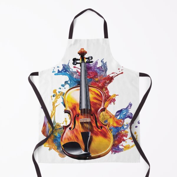 Item preview, A Violin with Colorful Water - Life but Vibrant designed and sold by GVRDesign.