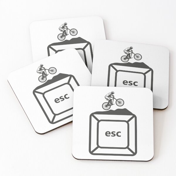 Item preview, The Great ESC to Mountain Biking designed and sold by chillaxcats.