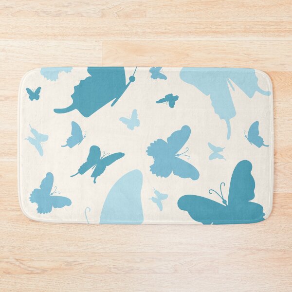Item preview, Simple blue butterflies designed and sold by l-redfern.