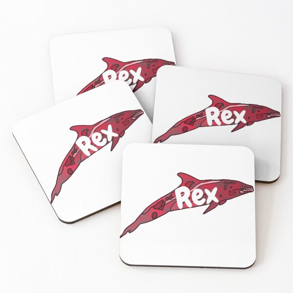 Item preview, The Jurassic T-Rex Rough Toothed Dolphin Name Plate Series 3 designed and sold by Allysha Lazar.