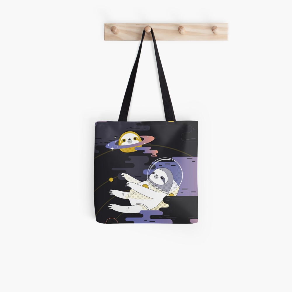 Planet Sloth Tote Bag