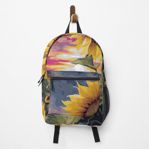 Item preview, Sunflower Field with Sunset designed and sold by TheArtMage.