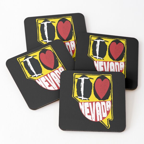 Item preview, I Love Nevada Smiling Happy Face designed and sold by pelagio.