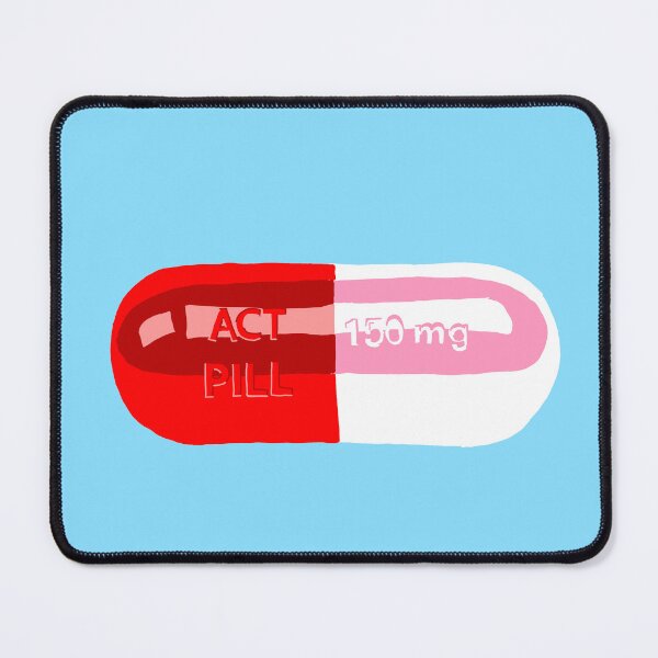 Item preview, Act Pill Blue designed and sold by JaymieMetz.