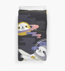 Planet Sloth Duvet Cover