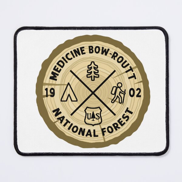 Item preview, Medicine Bow-Routt National Forest Log Slice designed and sold by VanyaKar.