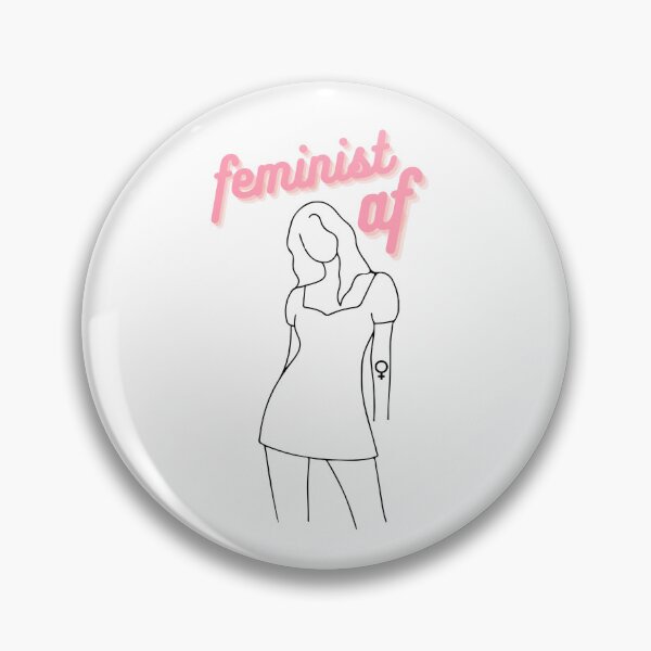 Item preview, feminist af designed and sold by hannahronana.