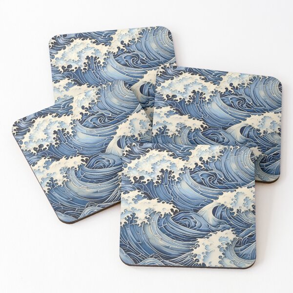Item preview, glassy sea ridges designed and sold by Crealyka.