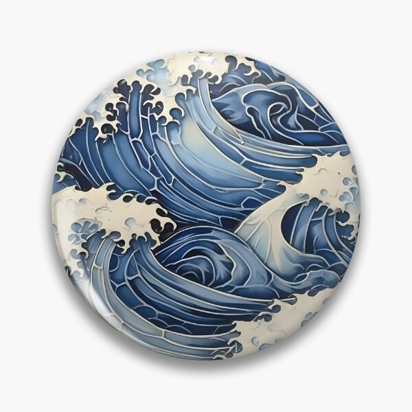Item preview, glassy sea ridges designed and sold by Crealyka.