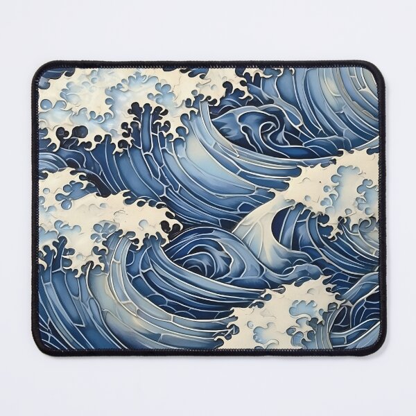 Item preview, glassy sea ridges designed and sold by Crealyka.