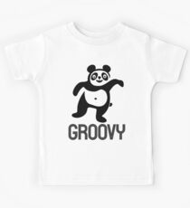 Groovy Panda. Dab Dabbing Dancing Pandas T-Shirt, Panda Lovers Gifts Kids Tee