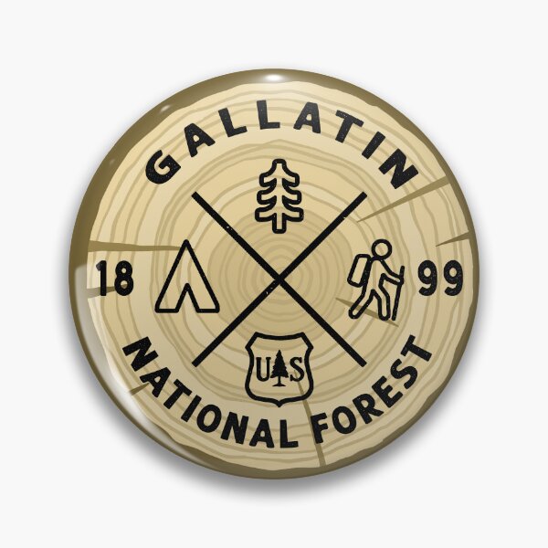 Item preview, Gallatin National Forest Log Slice designed and sold by VanyaKar.
