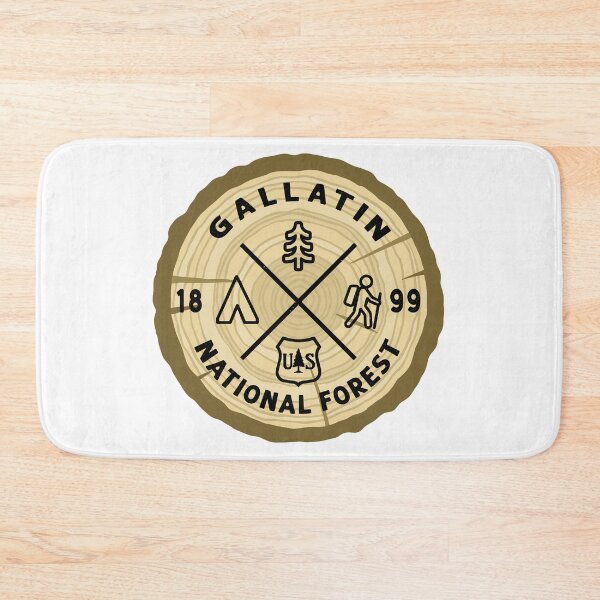 Item preview, Gallatin National Forest Log Slice designed and sold by VanyaKar.