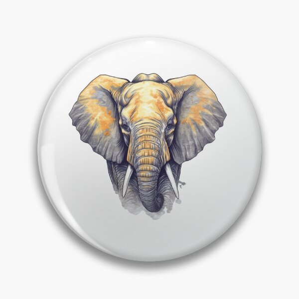 Item preview, Majestic elephant theme designed and sold by Okracha.