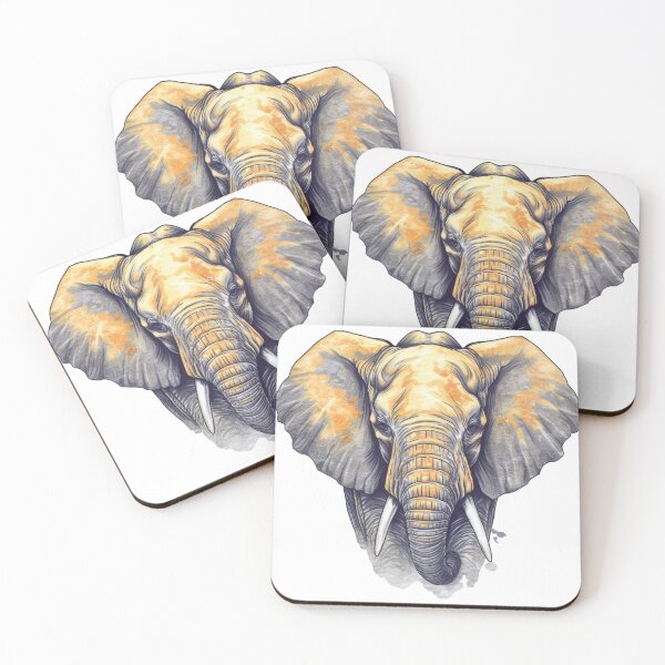 Item preview, Majestic elephant theme designed and sold by Okracha.