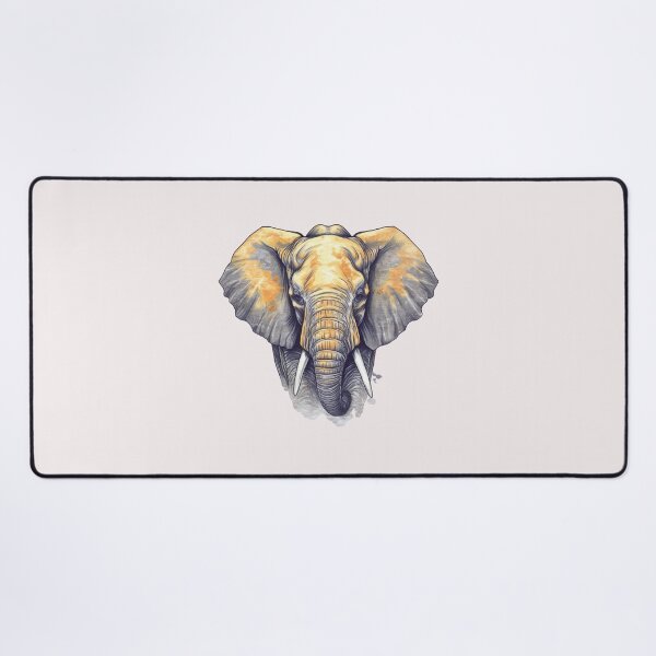 Item preview, Majestic elephant theme designed and sold by Okracha.