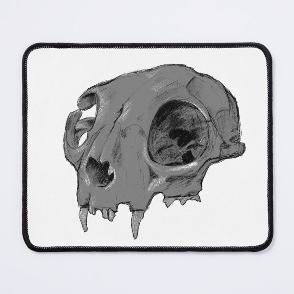 Item preview, Cat Skull designed and sold by LillyGaskillArt.