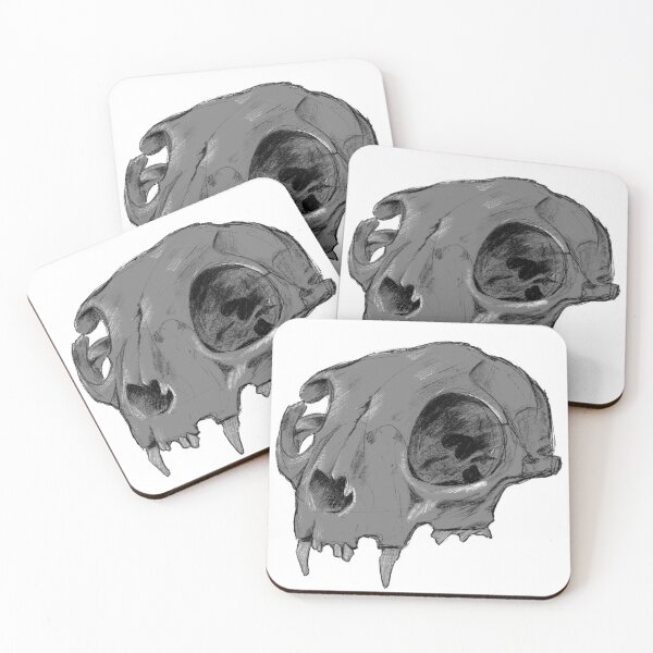 Item preview, Cat Skull designed and sold by LillyGaskillArt.