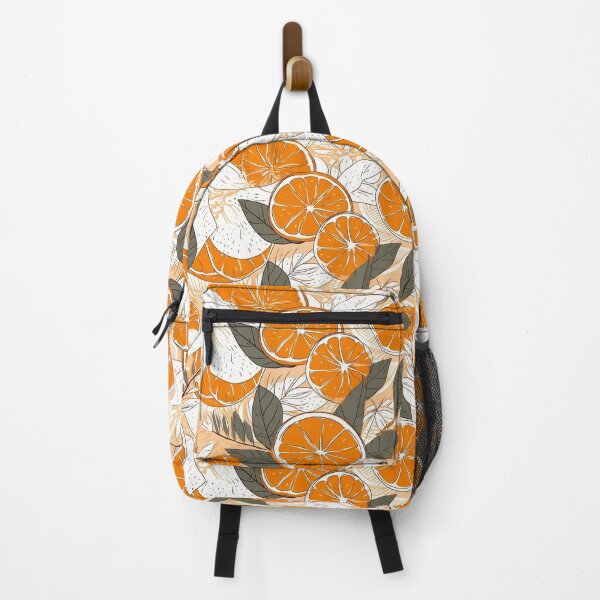 Item preview, Orange slices Pattern - orange and green designed and sold by thesighshop.