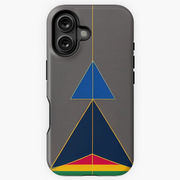 Triangle shaped design iPhone Tough Case