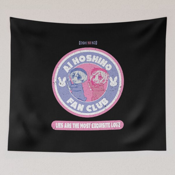 Item preview, OSHI NO KO: AI HOSHINO FAN CLUB (GRUNGE STYLE) designed and sold by FunGangStore.