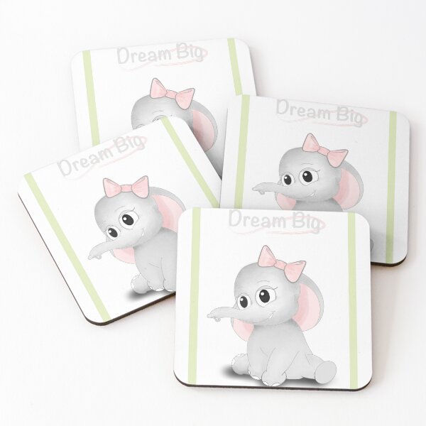 Item preview, Dream big baby elephant designed and sold by gah95.