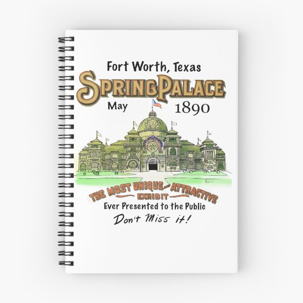 Item preview, 1890 Fort Worth Spring Palace designed and sold by Deran Wright.