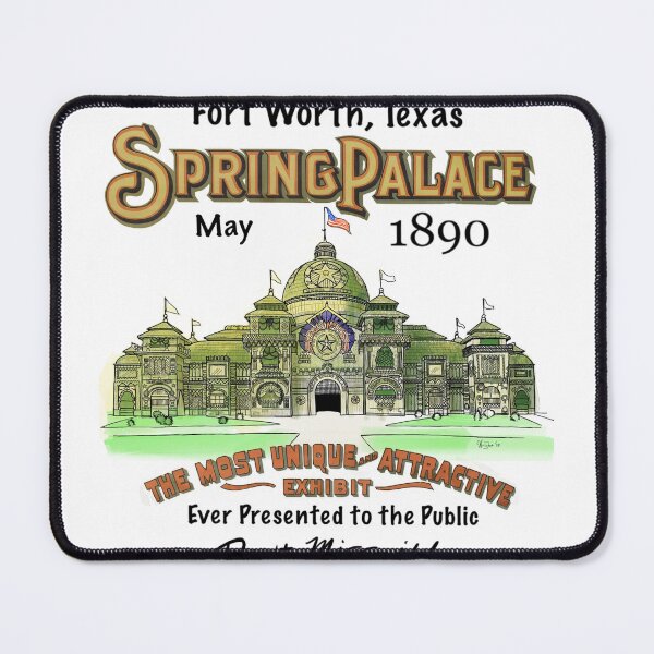Item preview, 1890 Fort Worth Spring Palace designed and sold by Deran Wright.