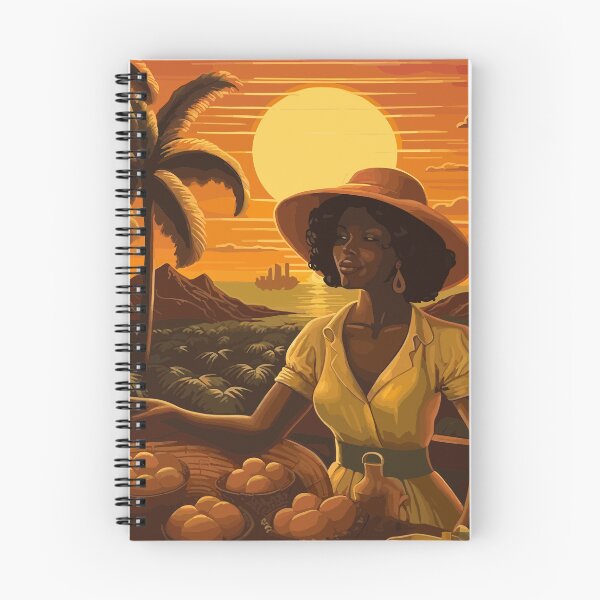 Item preview, Woman at Sunset in Cartagena, Colombia - Illustration designed and sold by ChelaDesigns.