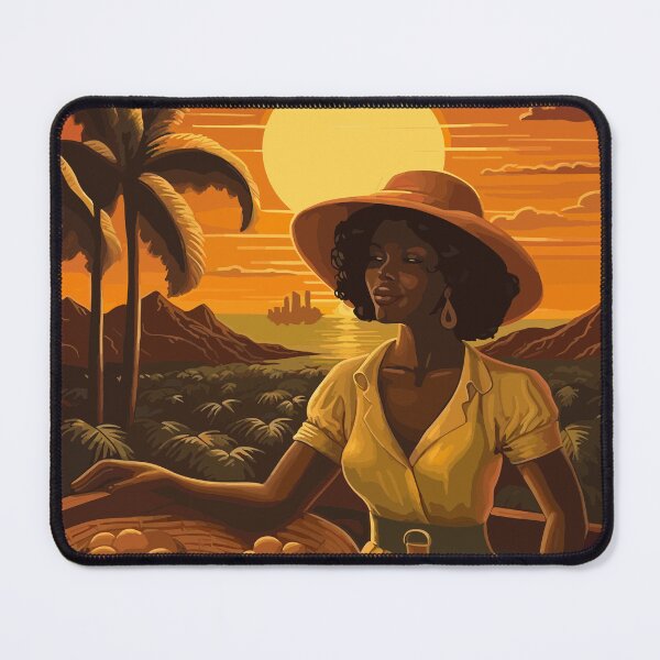 Item preview, Woman at Sunset in Cartagena, Colombia - Illustration designed and sold by ChelaDesigns.